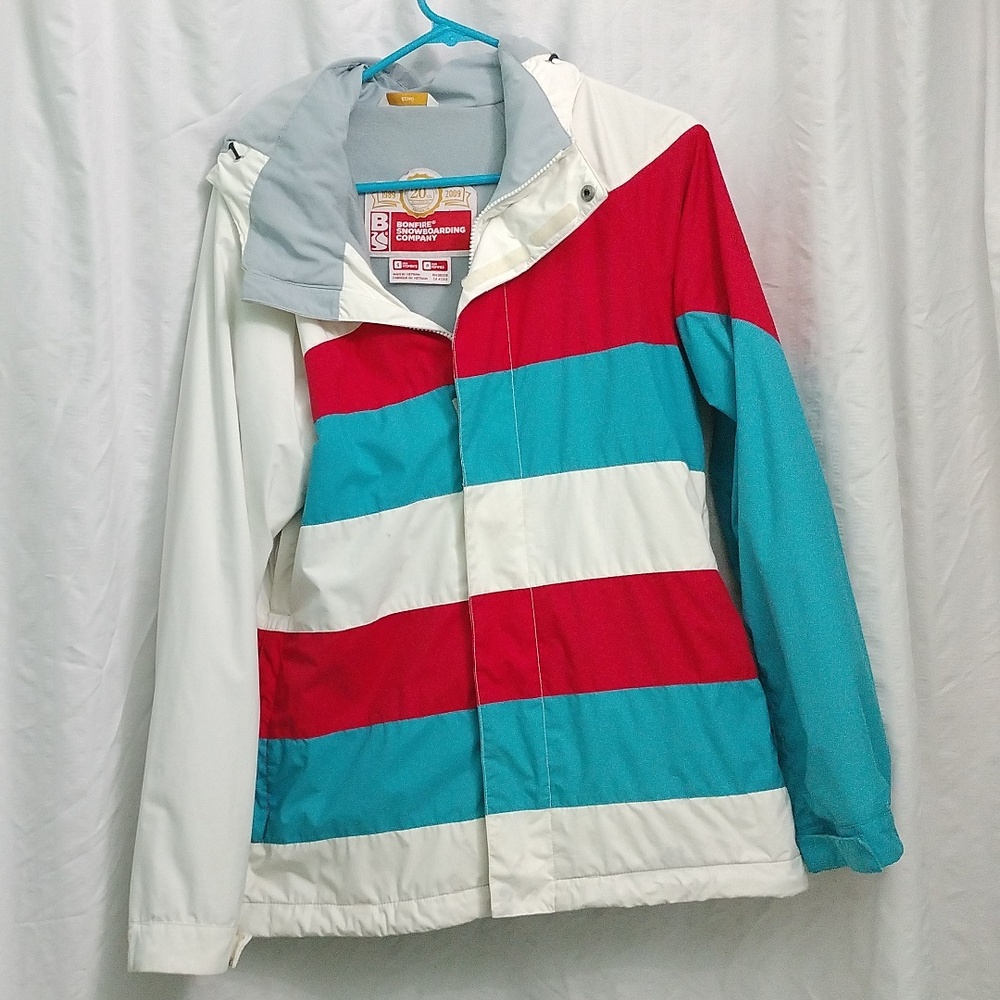 Bonfire Snowboarding Co. Womens Snowboard Jacket Size S 20th Anniversary Edition